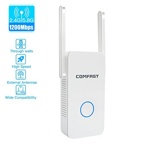 Wireless Repeater, 1200Mbps Dual Wifi, CF-WR752AC
