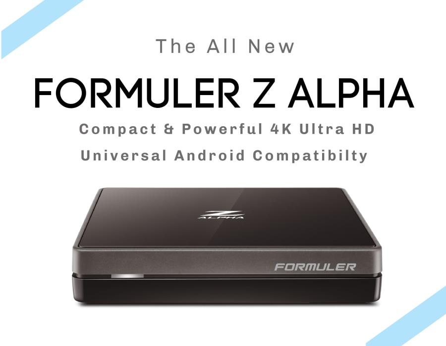 Formuler Z Alpha Compact & Powerful 4K Ultra HD Media Streamer 1GB