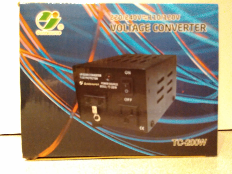 Voltage Up/Down Converter TC-200W (220/240V<=>110/120V)