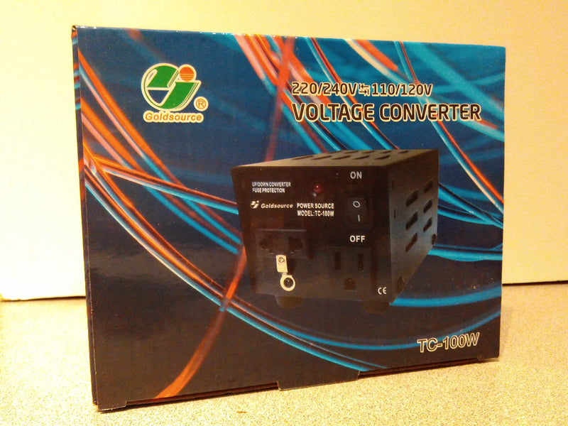 Voltage Up/Down Converter TC-100W (220/240V<=>110/120V)