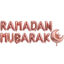 Ramadan Mubarak Foil Balloon Big Crescent Moon Star Foil Balloon Party Decoration Supplies