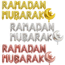 Ramadan Mubarak Foil Balloon Big Crescent Moon Star Foil Balloon Party Decoration Supplies