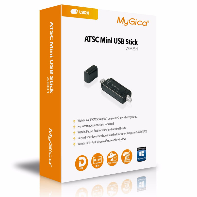 Mygica ATSC USB TV Stick A681 HD TV tuner
