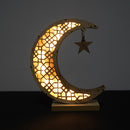 Muslim Ramadan Eid Decorative Lamp Moon Crescent Night Light Home Desktop