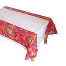 Ramadan Kareem And Eid Mubarak Plastic Table Cover, Waterproof with Amazing Islamism Decorations, 180x108cm Design 4