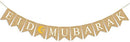 Eid Mubarak Banner Party Decoration Supplies Burlap (Ramadan Eid Event )