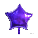 Eid Mubarak Foil Balloon Set Decoration purple and Gold