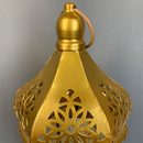 Ramadan Lamp EID Mubarak Party Fanous LED Hanging Lantern Warm Lights for Muslim Event Decorations