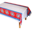 Ramadan Kareem And Eid Mubarak Plastic Table Cover, Waterproof with Amazing Islamism Decorations, 180x108cm Design 3