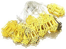 Golden Castel Shape LED Light String Amazing for Ramadan Eid calibrations
