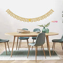 Ramadan Mubarak Banner Party Decoration Supplies Burlap