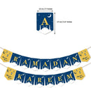 Ramadan Kareem Banner Party Decoration Supplies Blue And Yellow