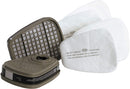 3M Paint Project Respirator Cartridge Replacement Kit, 2 Cartridges (1-Pair) 4 Filters (2-Pair) 2 Retainers (1-Pair)