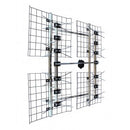 BEST 8HD HI-DEFINITION TV ANTENNA - 80+MI (130+KM), UHF/HIGH-VHF