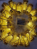 SKN Old Lantern Shape LED Light String, 3 Meters Long With 20 Pcs Of Warm White Color Lights, For Ramadan And Eid