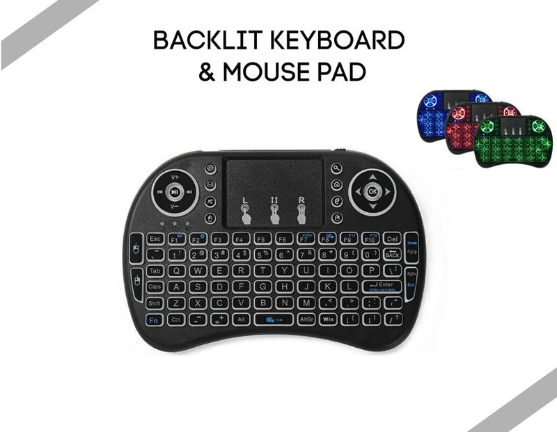 Backlit Keyboard & Mouse Pad - Dreamlink-Formuler