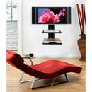 DVD/Receiver/STB Wall Mount Glass Shelf Unit