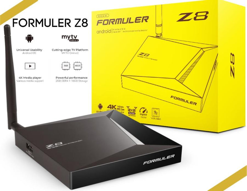 Formuler Z8 IPTV & Android - Dreamlink-Formuler
