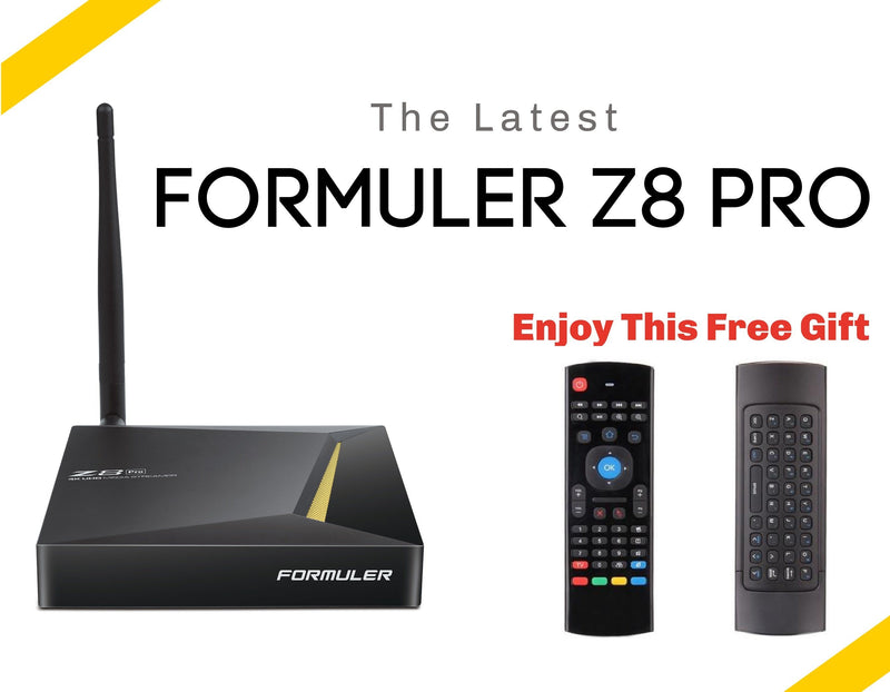 Formuler Z8 PRO Android Formulerstore.com Air mouse Remote & Keyboard 