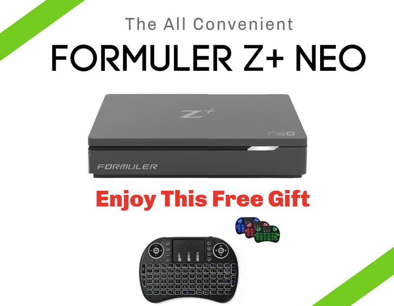 Formuler Z+NEO IPTV & Android Dreamlink-Formuler Backlit Keyboard & Mouse Pad 