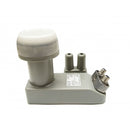 Square-Shaped Dual-Output DSS Circular LNB for 118/119