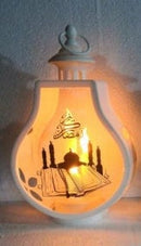 Decorative LED Ramadan Lantern for Muslim Celebration Home Table Decoration