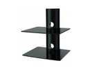 DVD/Receiver/STB Wall Mount Glass Shelf Unit